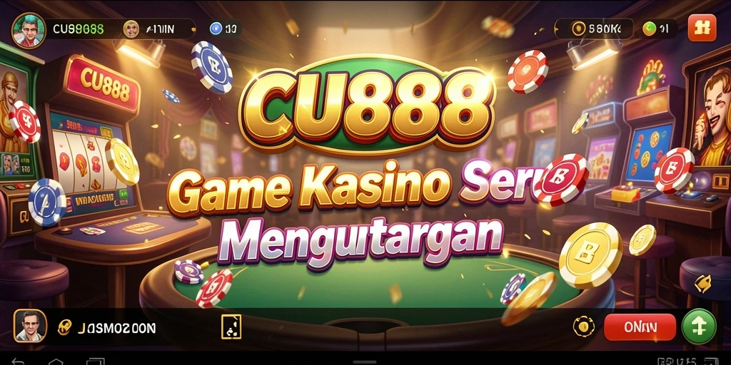 Screenshot CU888 menampilkan gameplay seru dalam kasino.