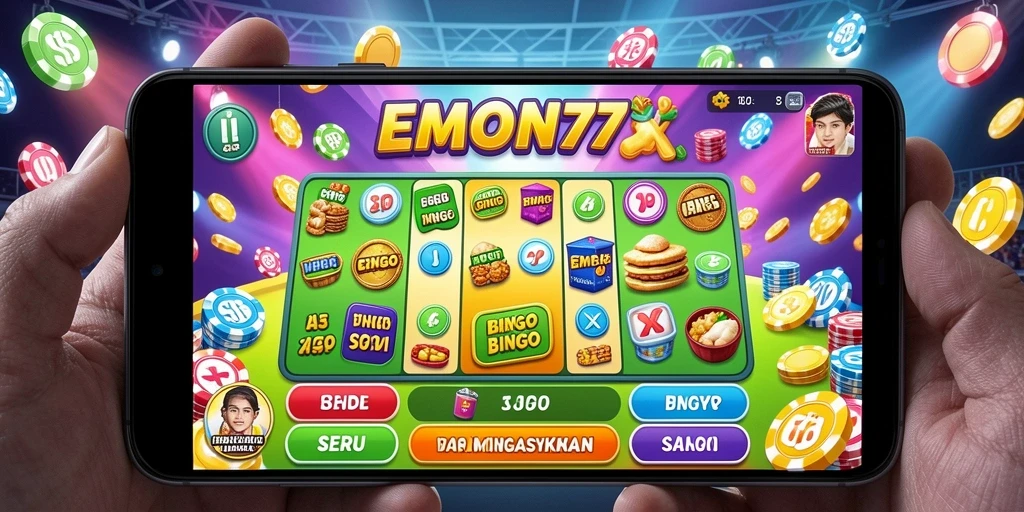 Gameplay seru dan menarik dalam permainan Bingo EMON77.