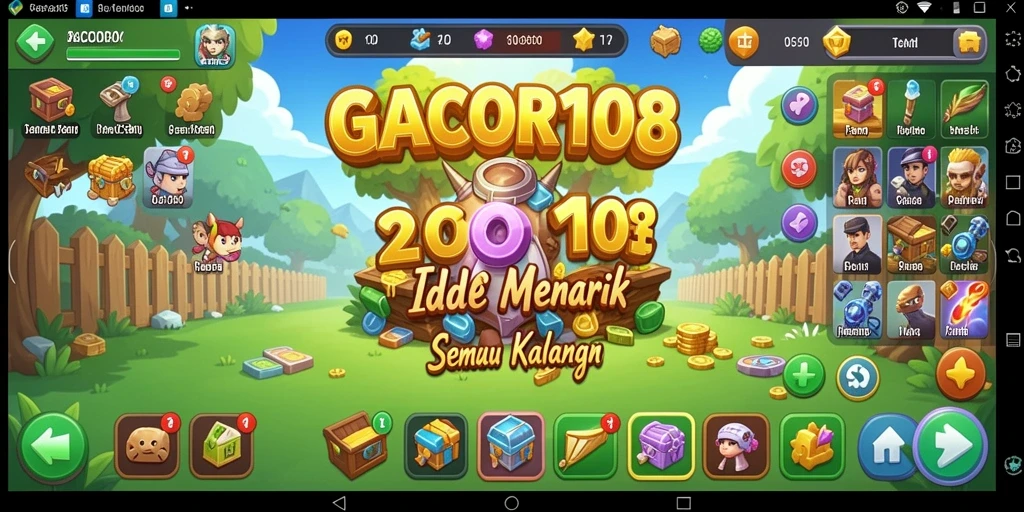 Tampilan gameplay GACOR108 yang menarik dalam kategori Idle.