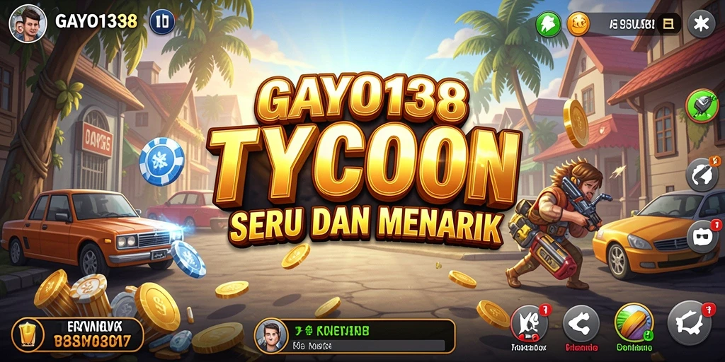 Screenshot GAYO138 menampilkan gameplay Tycoon yang seru.
