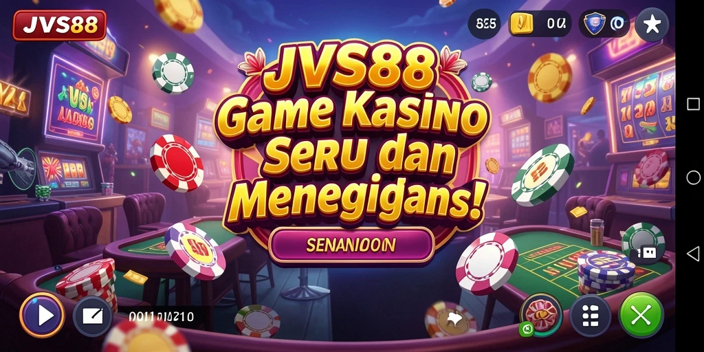 Tampilan menarik dari gameplay JVS88 di dunia Kasino.